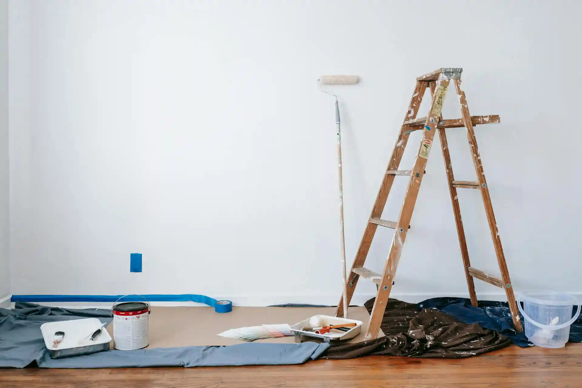 Interior & exterior painting Ceiling & trim finishes Wallpaper removal Deck staining & sealing